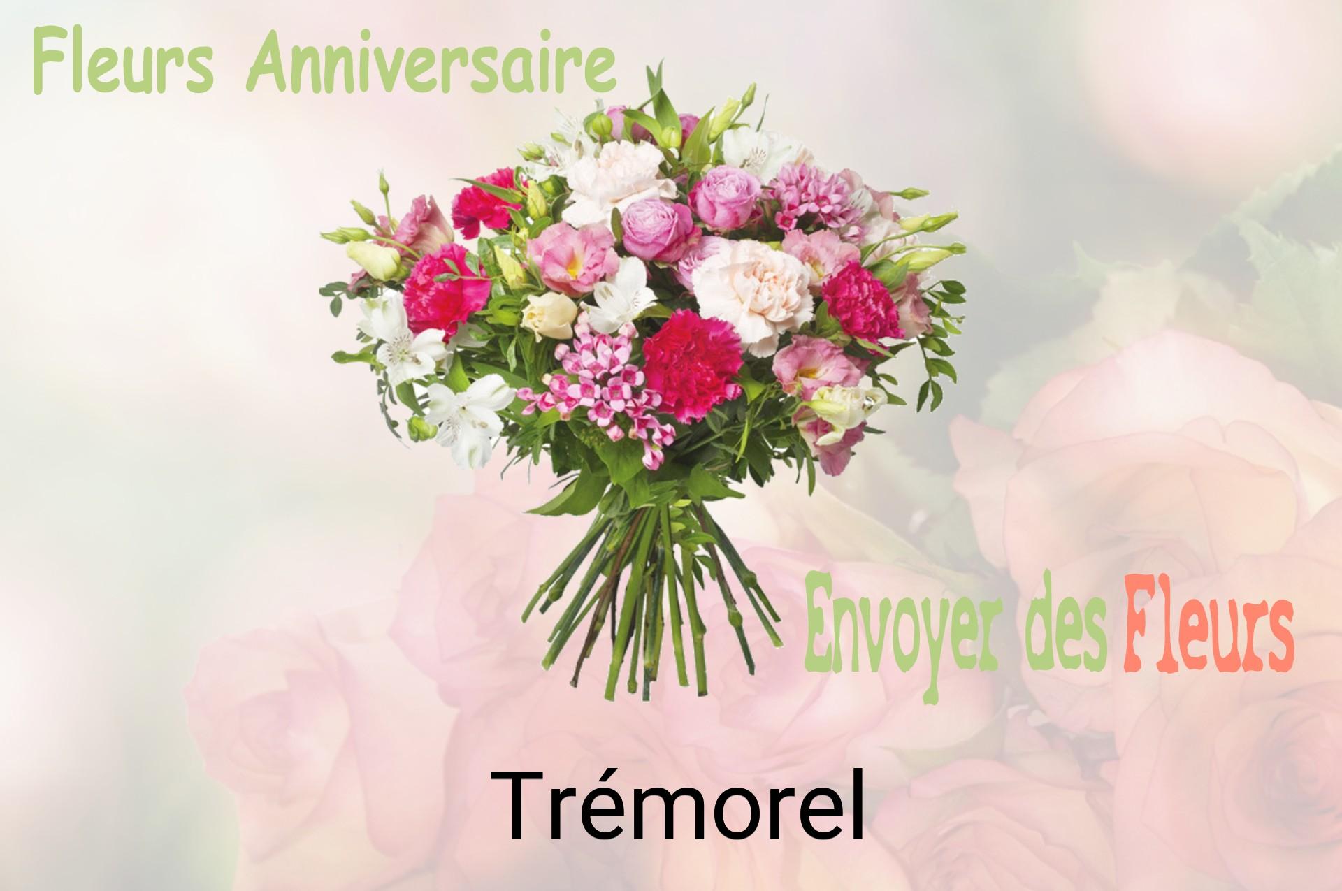 Bouquet de fleurs d’anniversaire livré à Trémorel