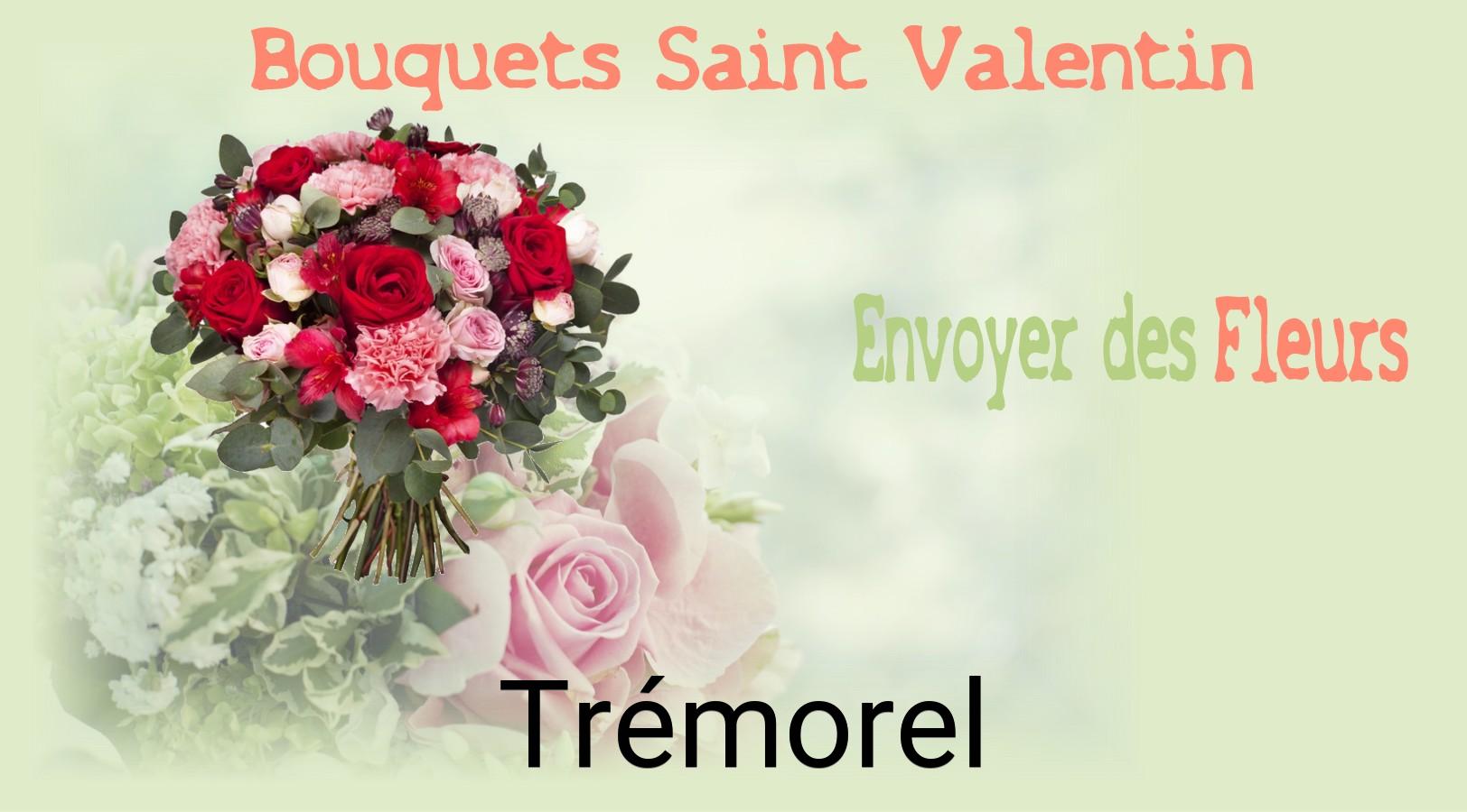 Roses de Saint-Valentin livrées à Trémorel